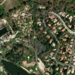 Vue satellite de Centre de vacances CCAS d'Arès à Lège-Cap-Ferret