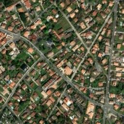 Vue satellite de Camping Pasteur Vacances à Lège-Cap-Ferret