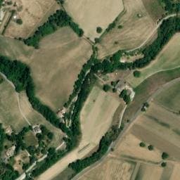 Vue satellite de Camping à la Ferme de l'OaDie à Die