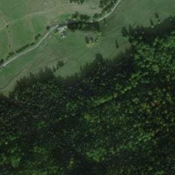 Vue satellite de Auberge de Combeau à Châtillon-en-Diois