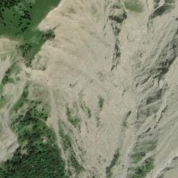 Vue satellite de Baraque Forestière de Sous Courtet à Saint-Baudille-et-Pipet