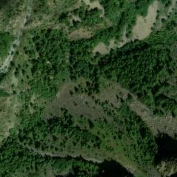 Vue satellite de Cabane de Peyron Roux à La Motte-en-Champsaur