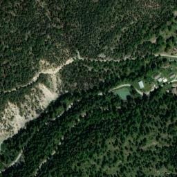 Vue satellite de Fontaine du Lauzet à La Roche-de-Rame