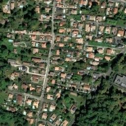 Vue satellite de Camping Beausoleil à Léognan