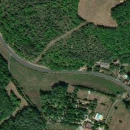 Vue satellite de Camping Le convivial à Saint-Martial-de-Nabirat