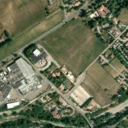 Vue satellite de Camping de l'Ouvèze à Saint-Julien-en-Saint-Alban