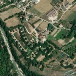Vue satellite de Le Domaine du Mûrier Aire Naturelle à Ponet-et-Saint-Auban