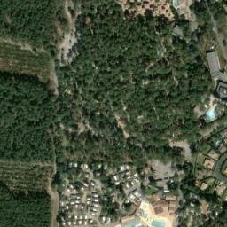 Vue satellite de VVF Claouey à Lège-Cap-Ferret