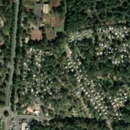 Vue satellite de Aire de services de Claouey à Lège-Cap-Ferret