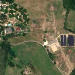 Vue satellite de Les Nauves à Monplaisant