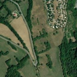 Vue satellite de Camping Belle Roche à Lalley