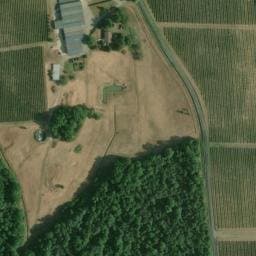 Vue satellite de Château Latorse à Saint-Léon