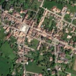 Vue satellite de Aire de camping-car à Cleyrac à Cleyrac