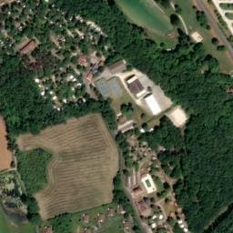Vue satellite de Domaine Le Querçy à Milhac