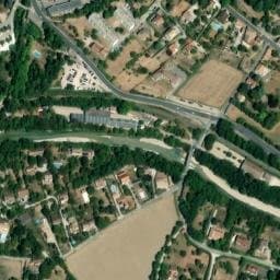 Vue satellite de Parking Saint-Éloi - Die à Ponet-et-Saint-Auban