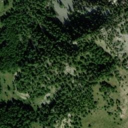 Vue satellite de Cabane de Fontouse à Arvieux