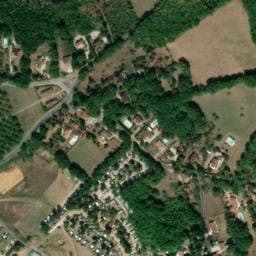 Vue satellite de Camping Le Carbonnier à Saint-Martial-de-Nabirat