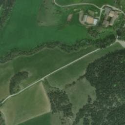 Vue satellite de Abbaye de Valcroissant à Laval-d'Aix