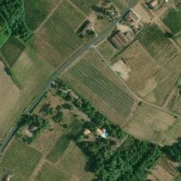 Vue satellite de Château Anniche à Haux