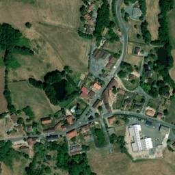 Vue satellite de Borne de Services de Montet et Bouxal à Montet-et-Bouxal