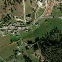 Vue satellite de Fontaine des Estrets à Fontans