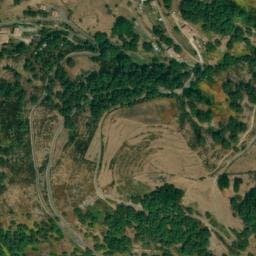 Vue satellite de La Ferme de la Croze à Saint-Julien-du-Gua