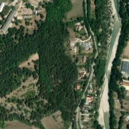 Vue satellite de Le Martouret à Laval-d'Aix