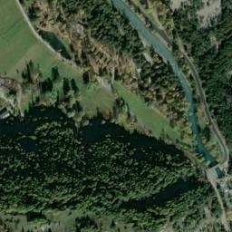 Vue satellite de Les Allouviers à Freissinières