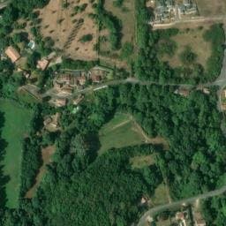 Vue satellite de Camping naturiste Château Guiton à Cessac