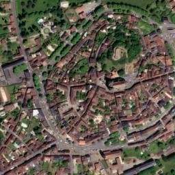 Vue satellite de Toilettes à Gourdon