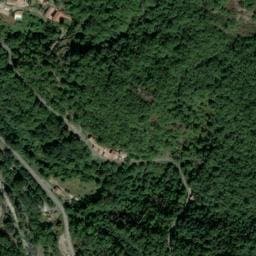 Vue satellite de Camping municipal Rieu Sépoux à Burzet
