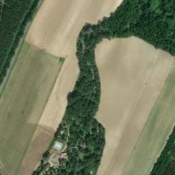 Vue satellite de Le Camping Moto à Cobonne