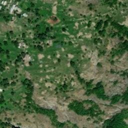Vue satellite de Fontaine de Dormillouse (église) à Freissinières