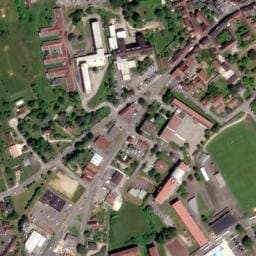 Vue satellite de Toilettes Oustal à Gourdon