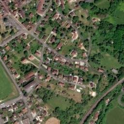 Vue satellite de Parking de l'Enclos à Gourdon