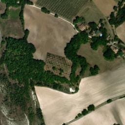 Vue satellite de Aire de repos à Monsaguel à Monsaguel
