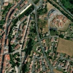 Vue satellite de Parking nuit — Langogne à Langogne