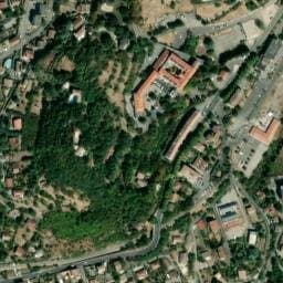 Vue satellite de Aire de camping-car de Privas à Freyssenet