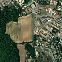 Vue satellite de Camping Quatre Saisons à Divajeu