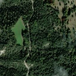Vue satellite de Cabane forestiere de la Rimas à Saint-Crépin