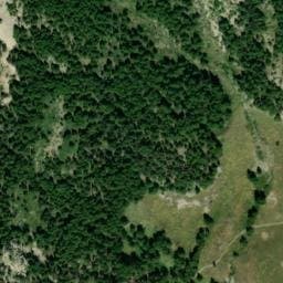 Vue satellite de Source sous le Queyron à Arvieux
