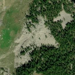 Vue satellite de Cabanes de Clot Lafont à Champcella