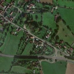 Vue satellite de Aire Naturelle des Pèlerins de Saint Jacques de Compostelle à Rudelle