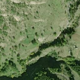 Vue satellite de Cabane de Méollion à Champoléon