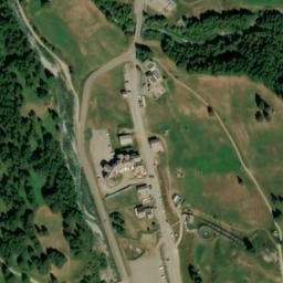 Vue satellite de Aire de camping-car à Molines-en-Queyras à Molines-en-Queyras