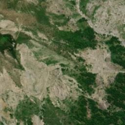 Vue satellite de Cabane de l'Aiguillette à Saint-Michel-de-Chaillol
