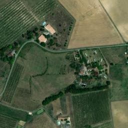 Vue satellite de Simply Canvas Farm à Saint-Astier