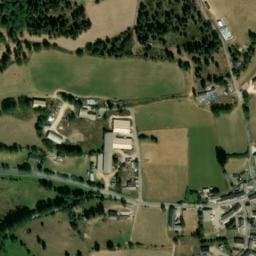 Vue satellite de Fournil de Lasbros à Peyre en Aubrac