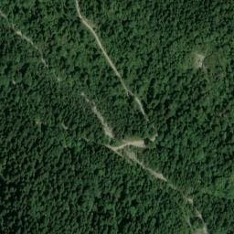 Vue satellite de Abri et fontaine du Grand Ferrand à Tréminis