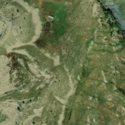 Vue satellite de Grande cabane de Faravel à Freissinières